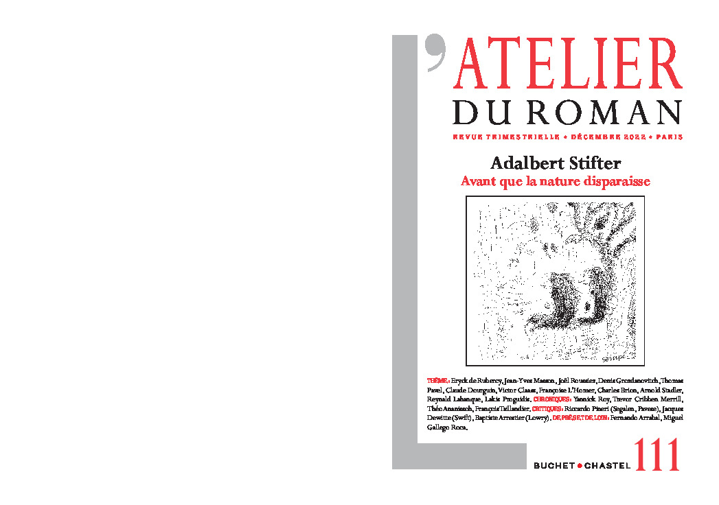 Revue atelier du roman 111