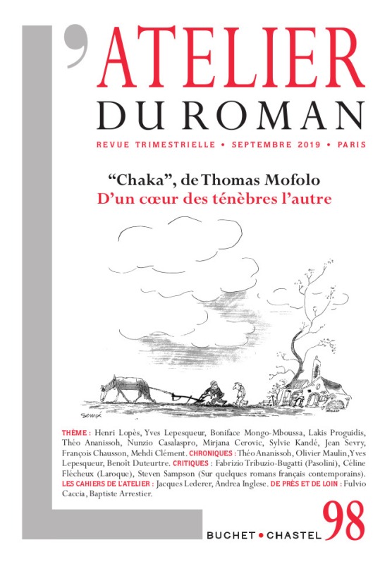 Revue Atelier du Roman N°98