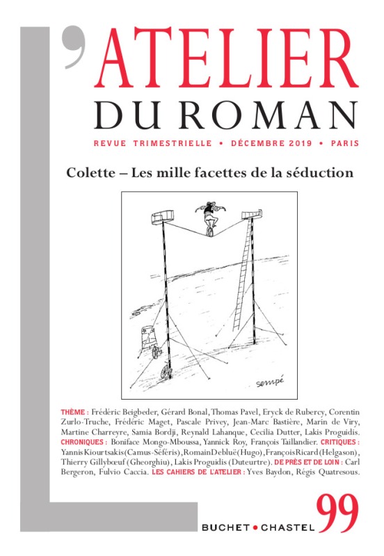 Revue Atelier du Roman N°99