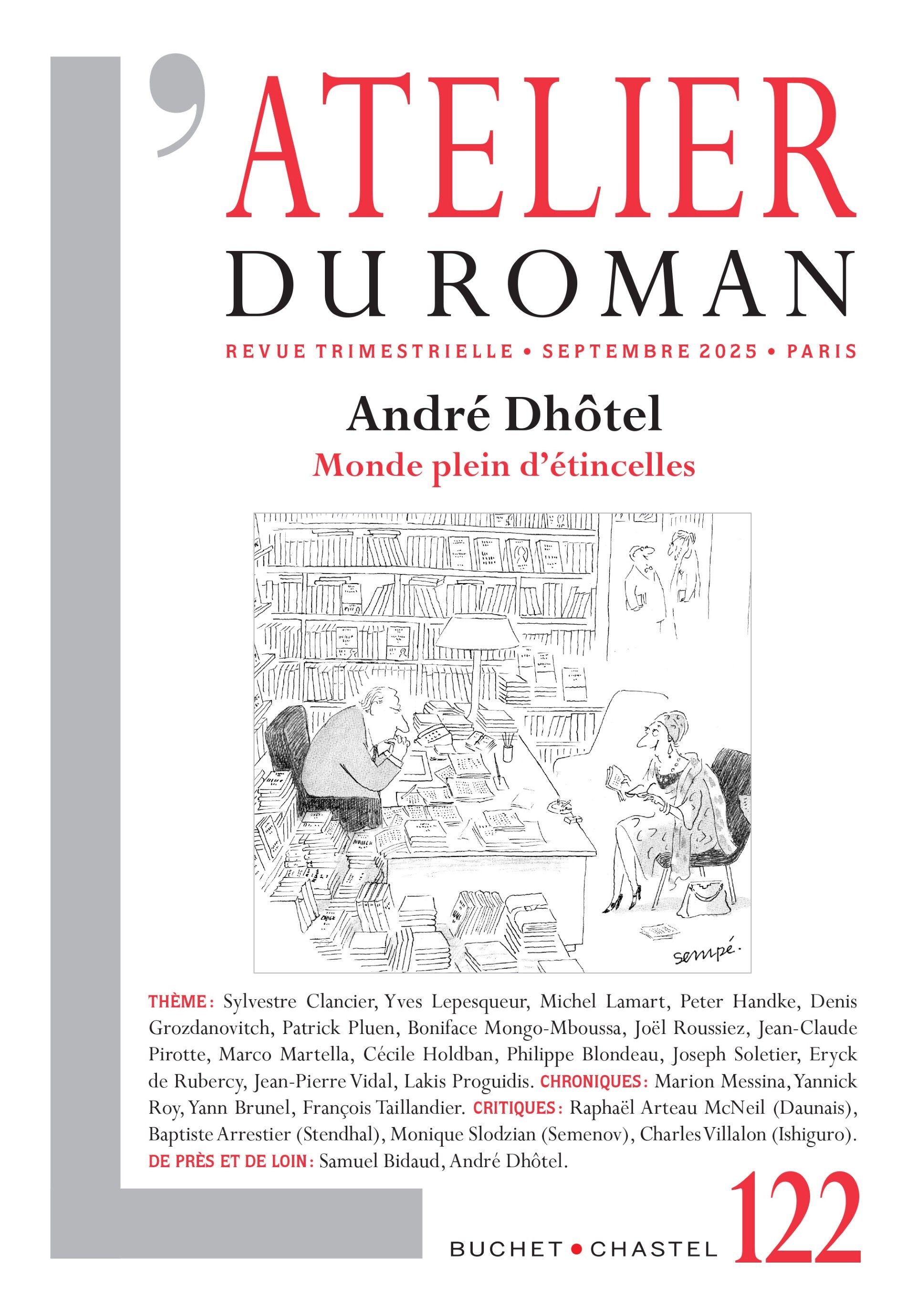 Revue atelier du roman 122