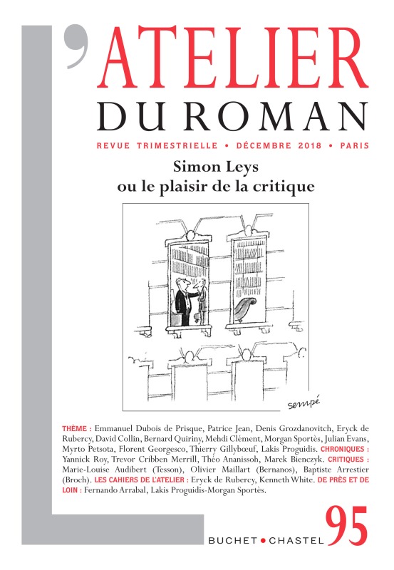 Revue Atelier du Roman N°95