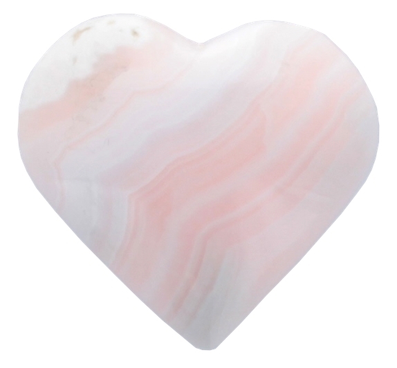 Cœur Mangano Calcite entre 50 et 100 grammes