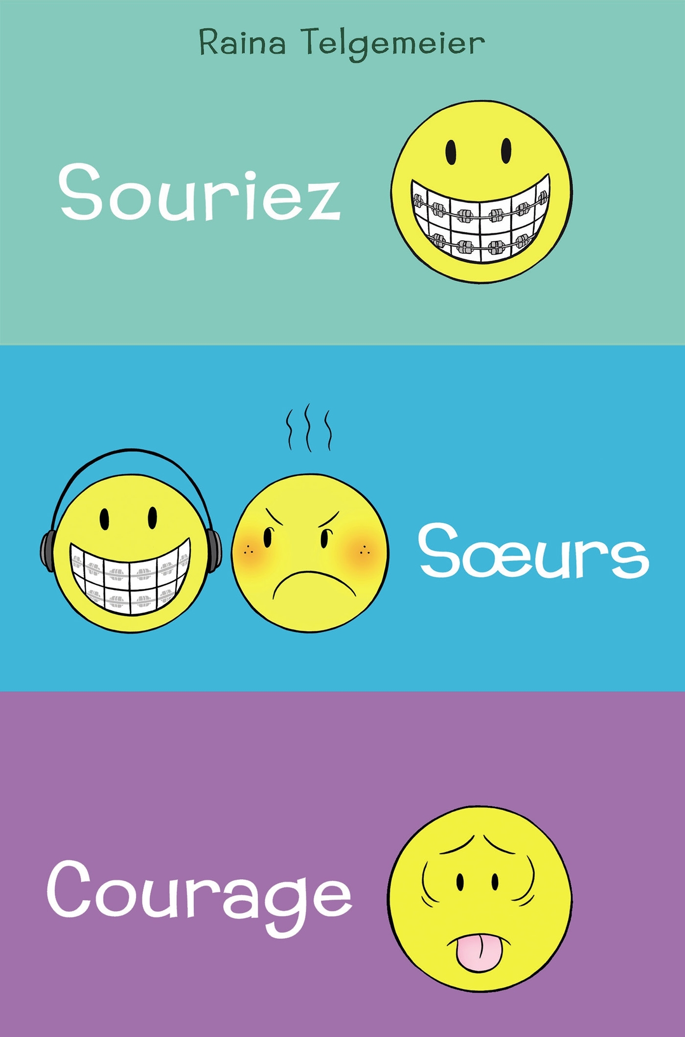 Coffret R. Telgemeier (Souriez, Soeurs, Courage)