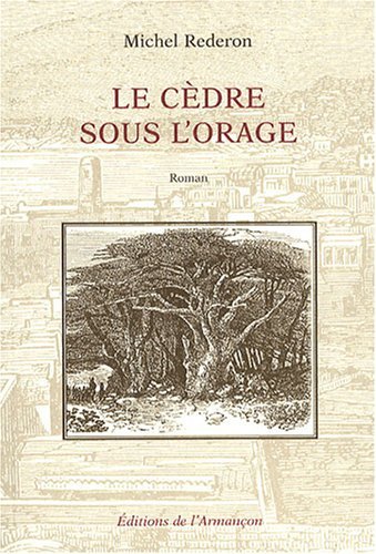 Le cedre sous l'orage