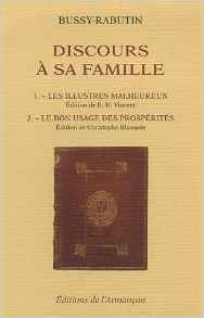 Discours a sa famille