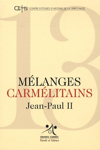 Melanges carmelitains 13