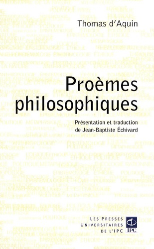 proemes des lectures aux principales oeuvres d'aristote