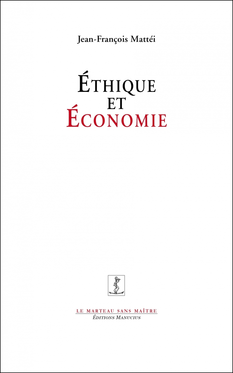 ETHIQUE ET ECONOMIE