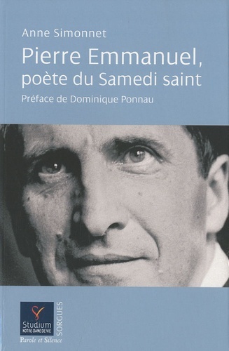 pierre emmanuel, poete du samedi saint