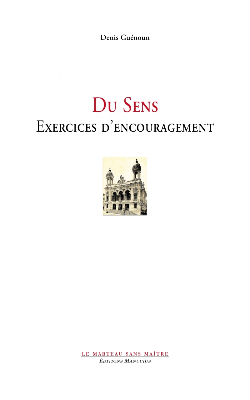 Du Sens - Exercices d'encouragement