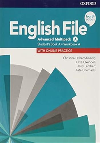 English file 4th edition advanced; student's book/workbook multi-pack a