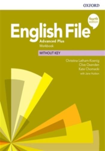 English file 4th edition advanced plus; workbook without key