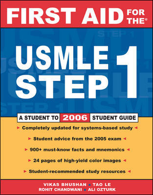 FIRST AID FOR THE USMLE, STEP 1