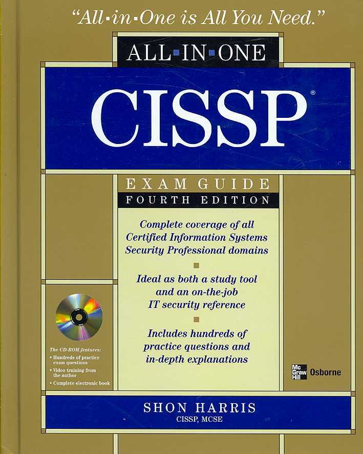 CISSP Certification All-in-one Exam Guide