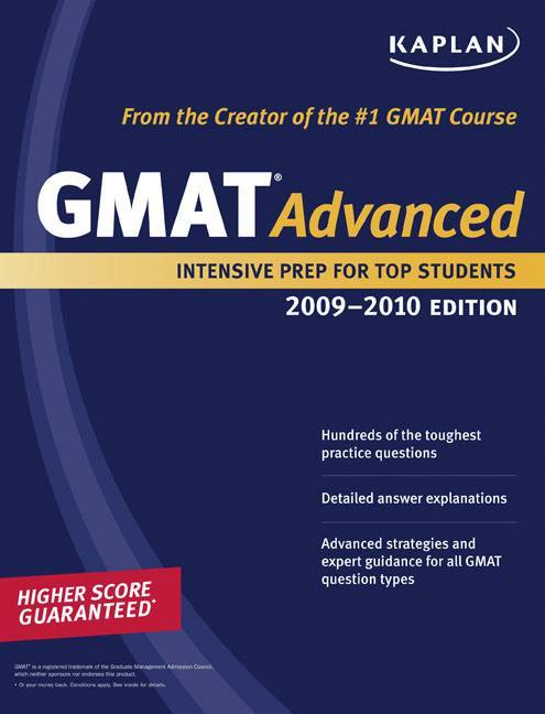 GMAT 2009-2010 ADVENCED