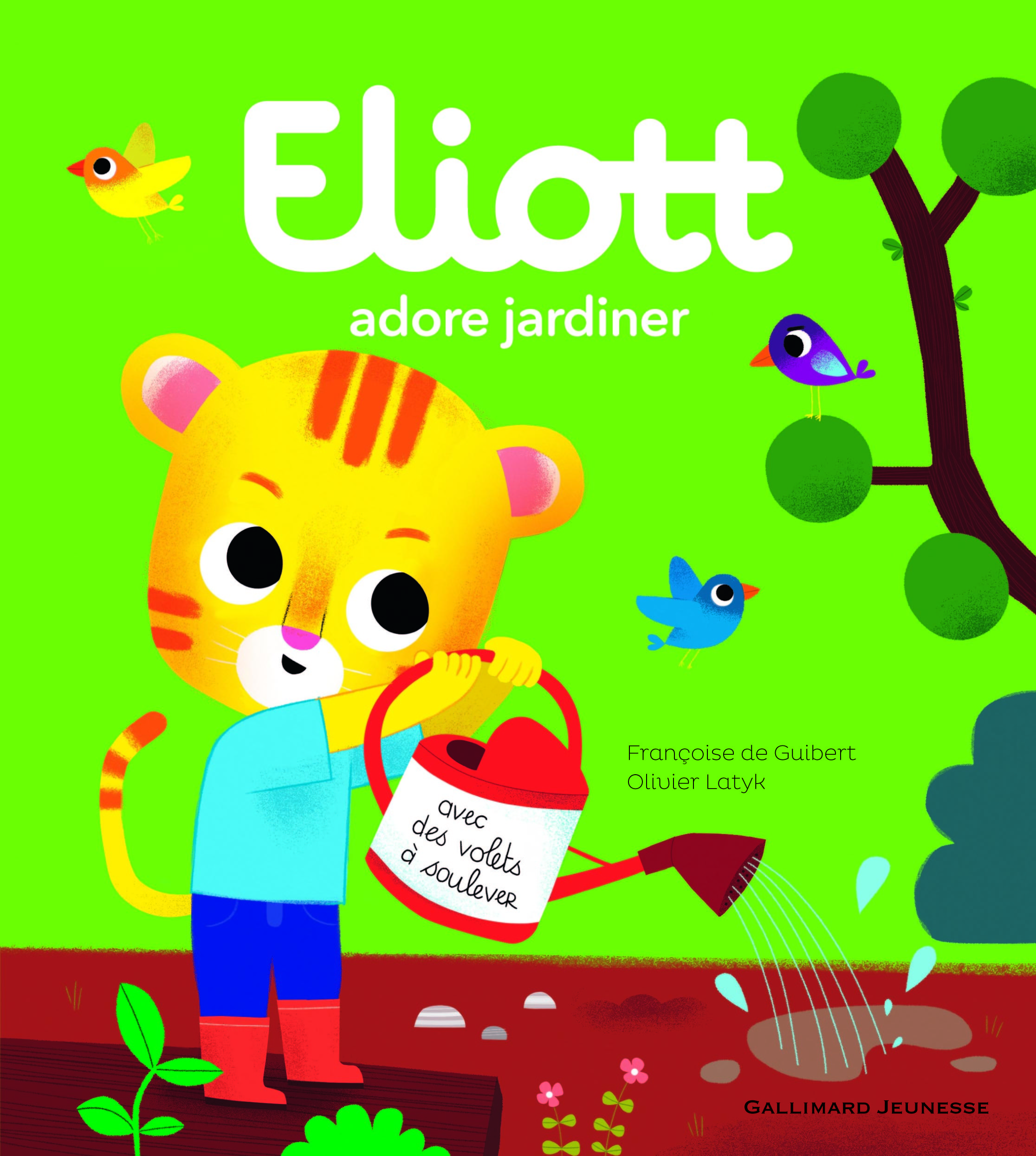 Eliott adore jardiner