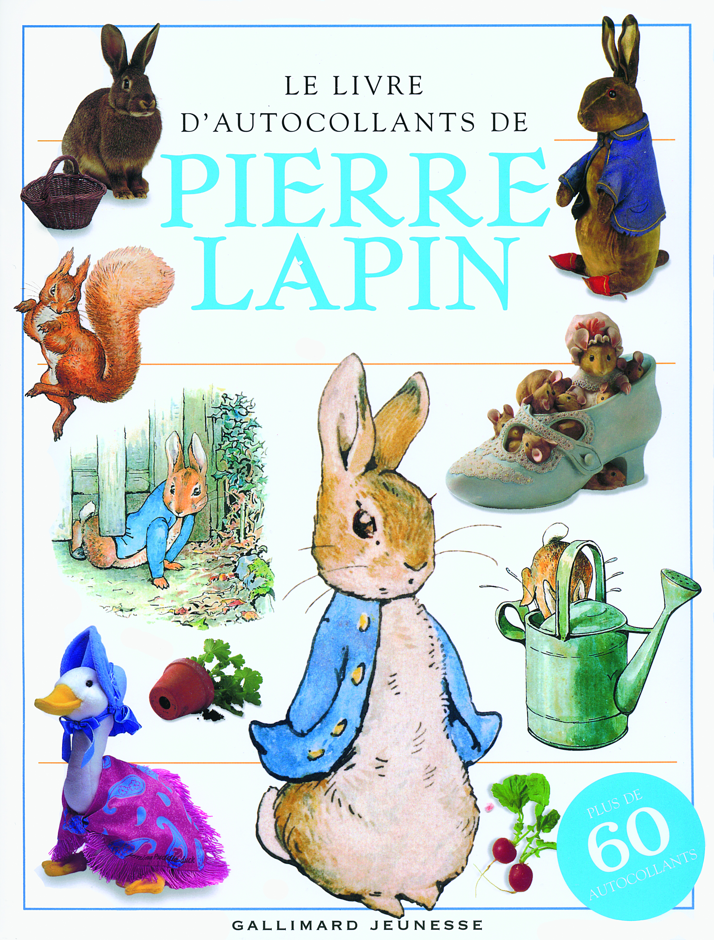 Le livre d'autocollants de Pierre Lapin