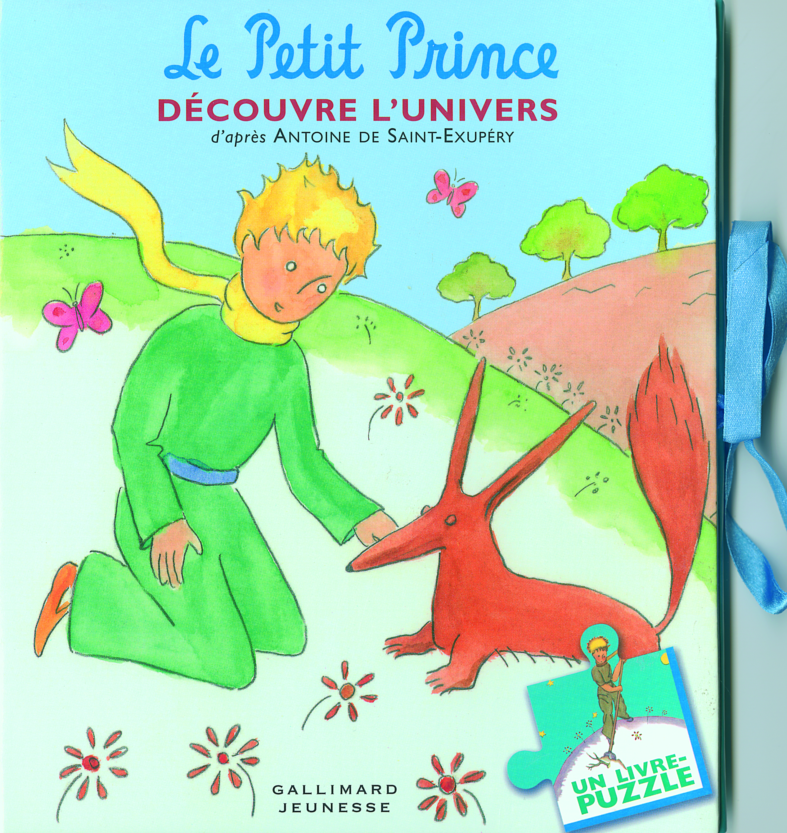 LE PETIT PRINCE DECOUVRE L'UNIVERS LIVRE PUZZLE