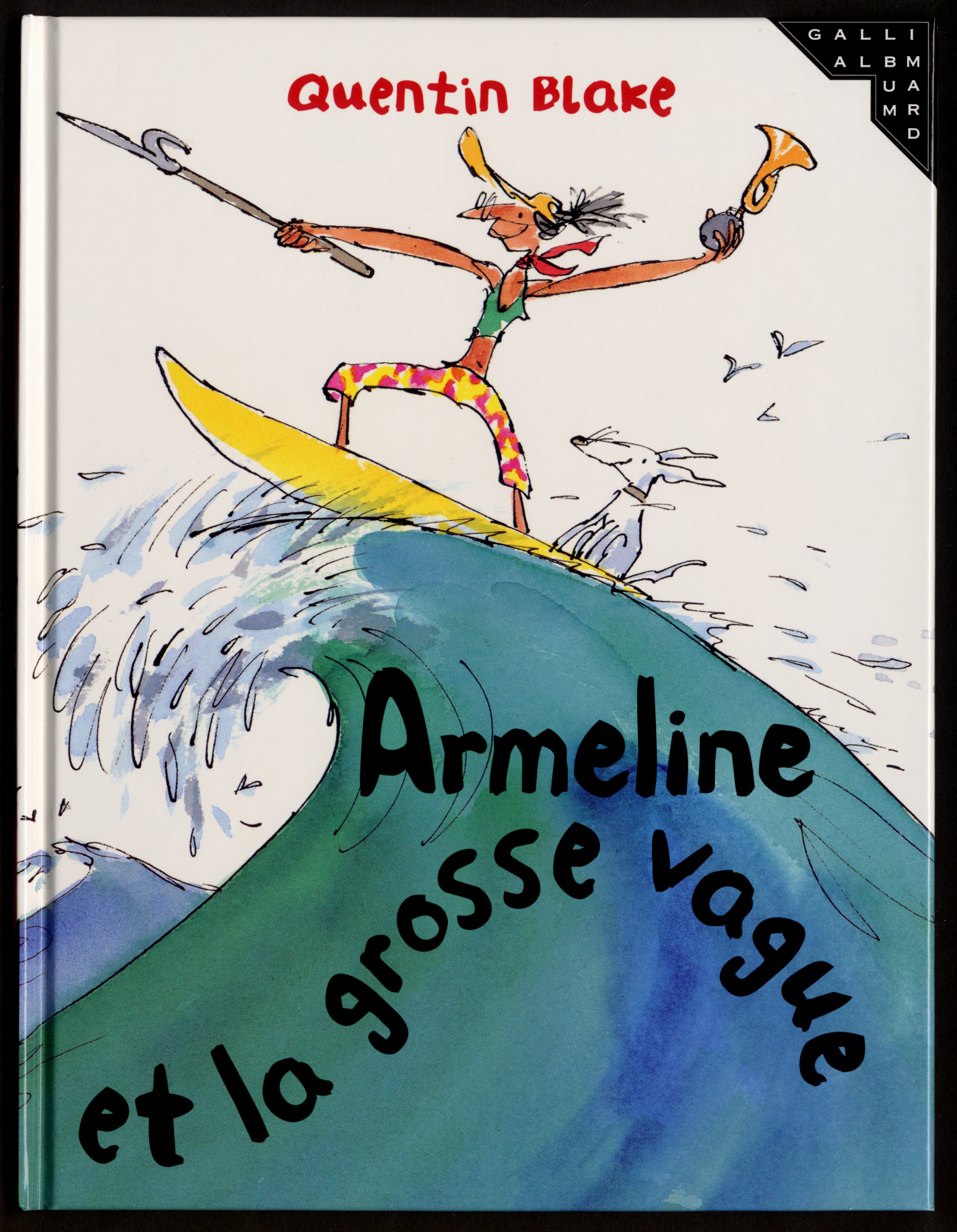 Armeline et la grosse vague