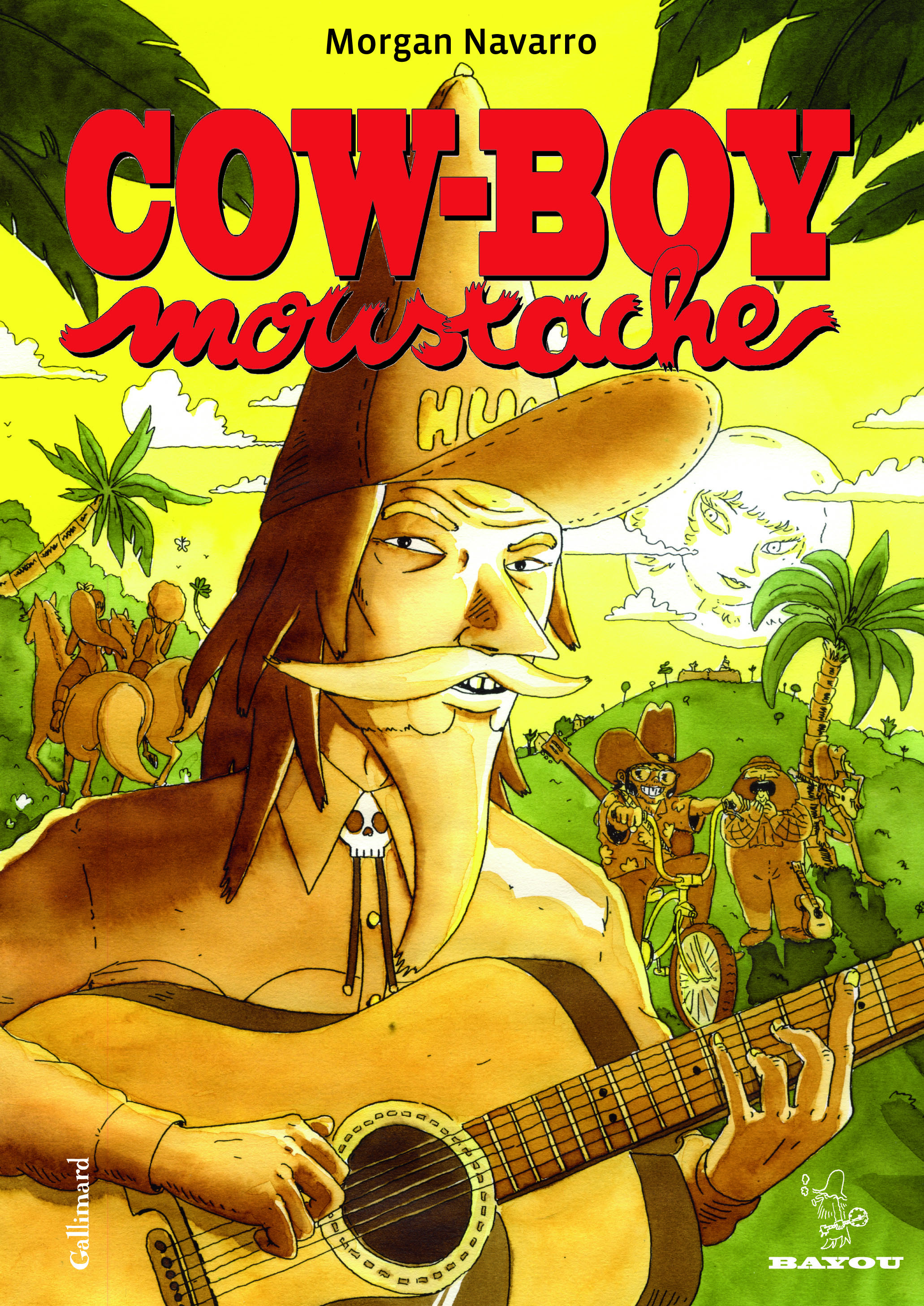 Cow-boy moustache