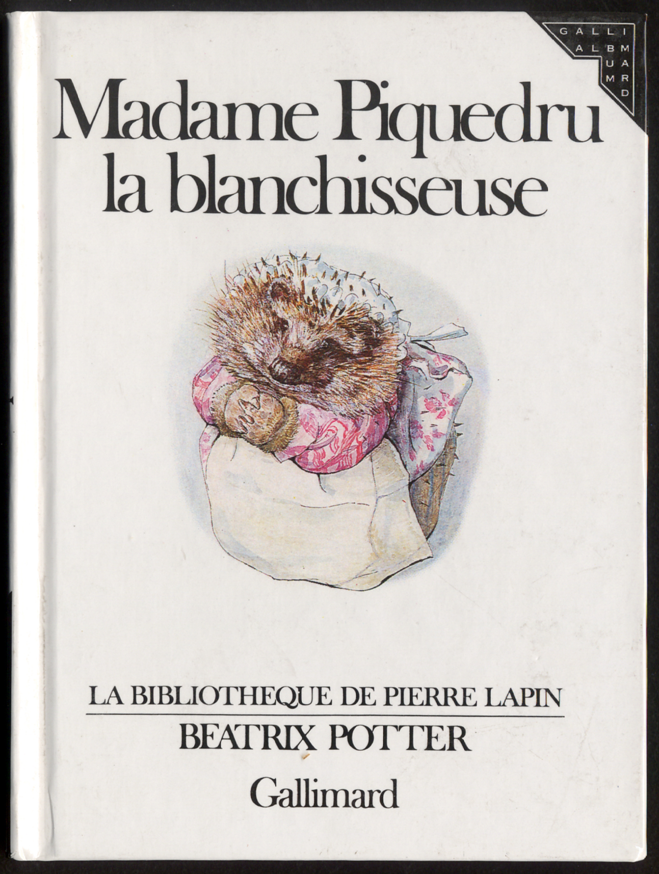 Madame Piquedru la blanchisseuse