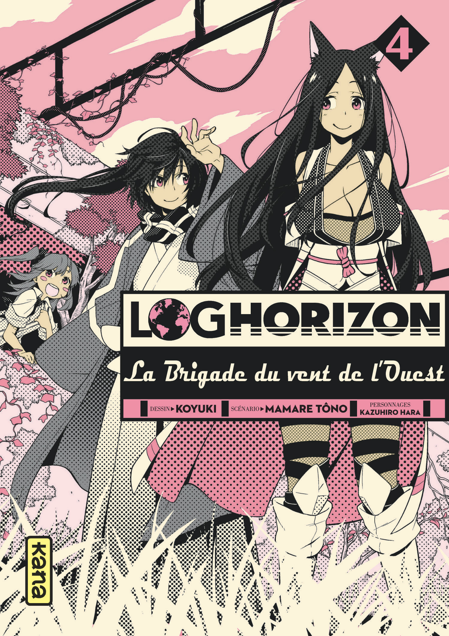 Log Horizon la brigade du vent de l'ouest - Tome 4
