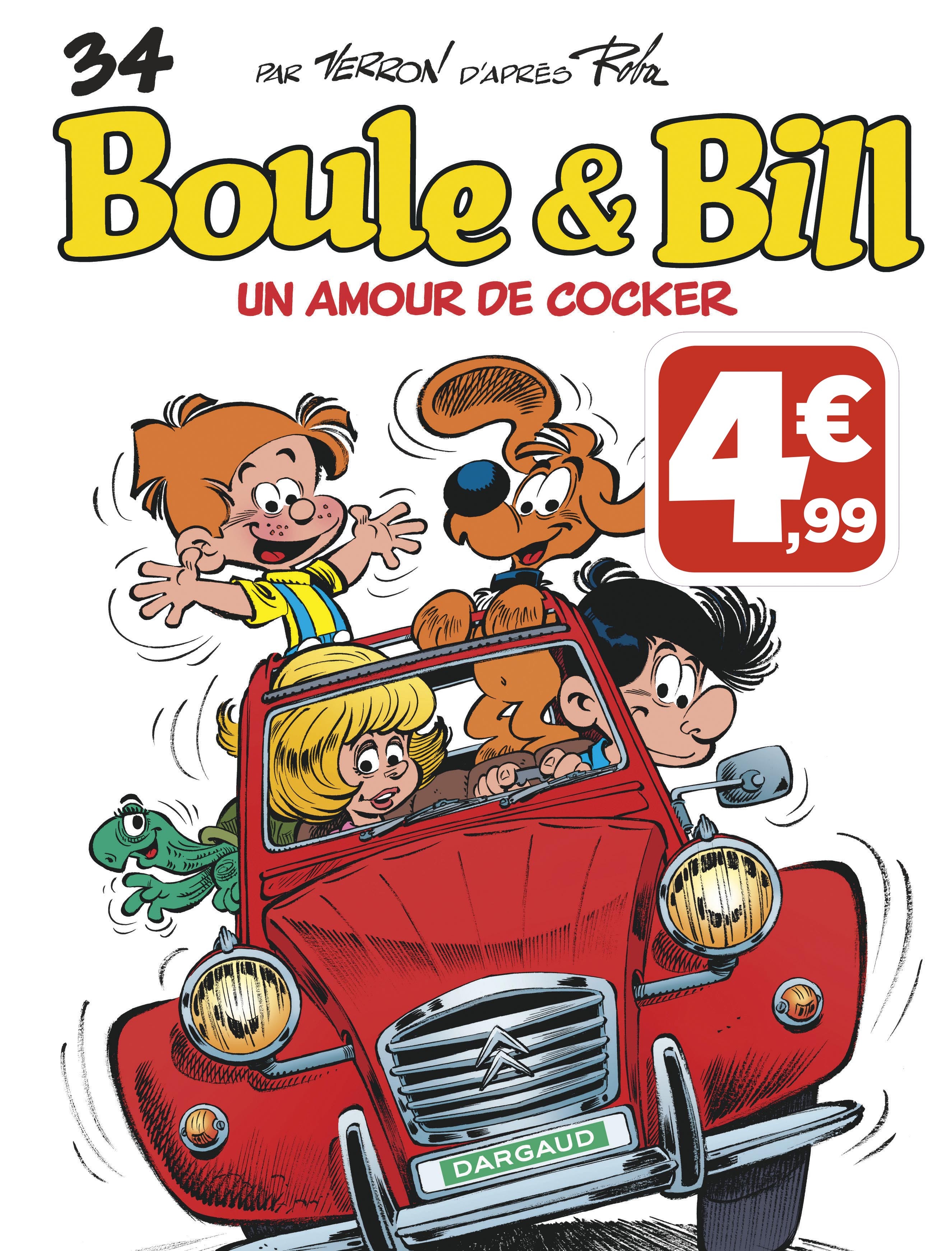 Boule & Bill - Tome 34 - Un amour de cocker