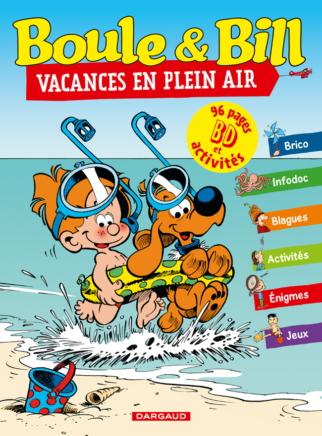 Boule & Bill - Compil - Tome 0 - Boule et Bill, vacances en plein air
