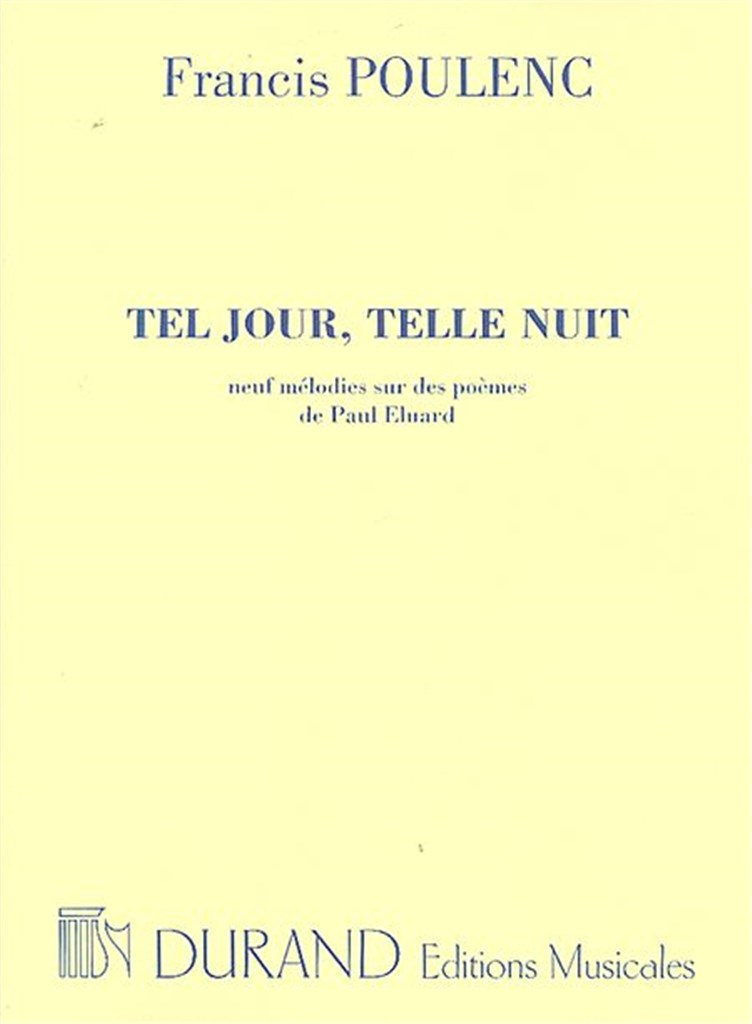 TEL JOUR, TELLE NUIT CHANT