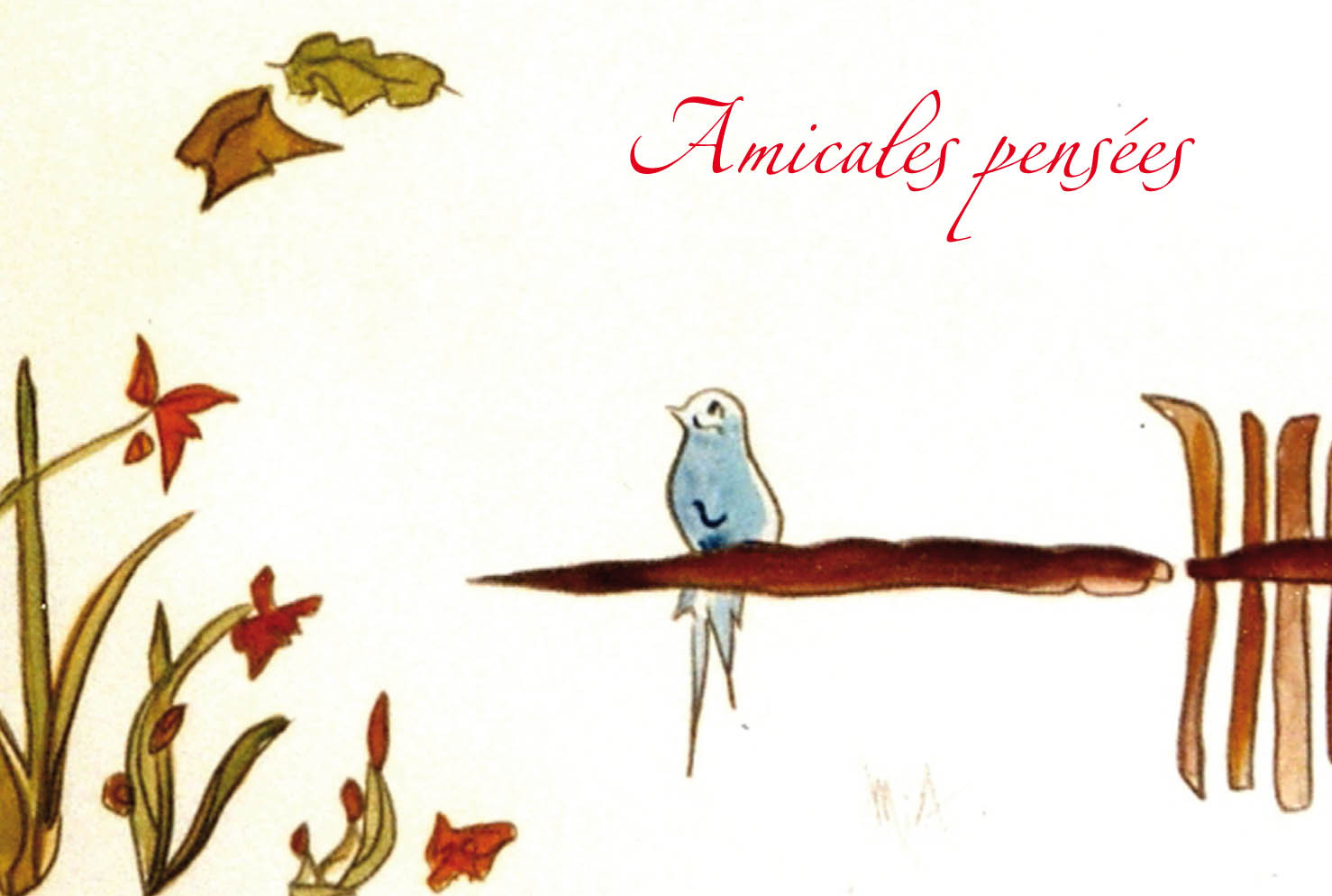 AMICALES PENSEES 10EX OM04