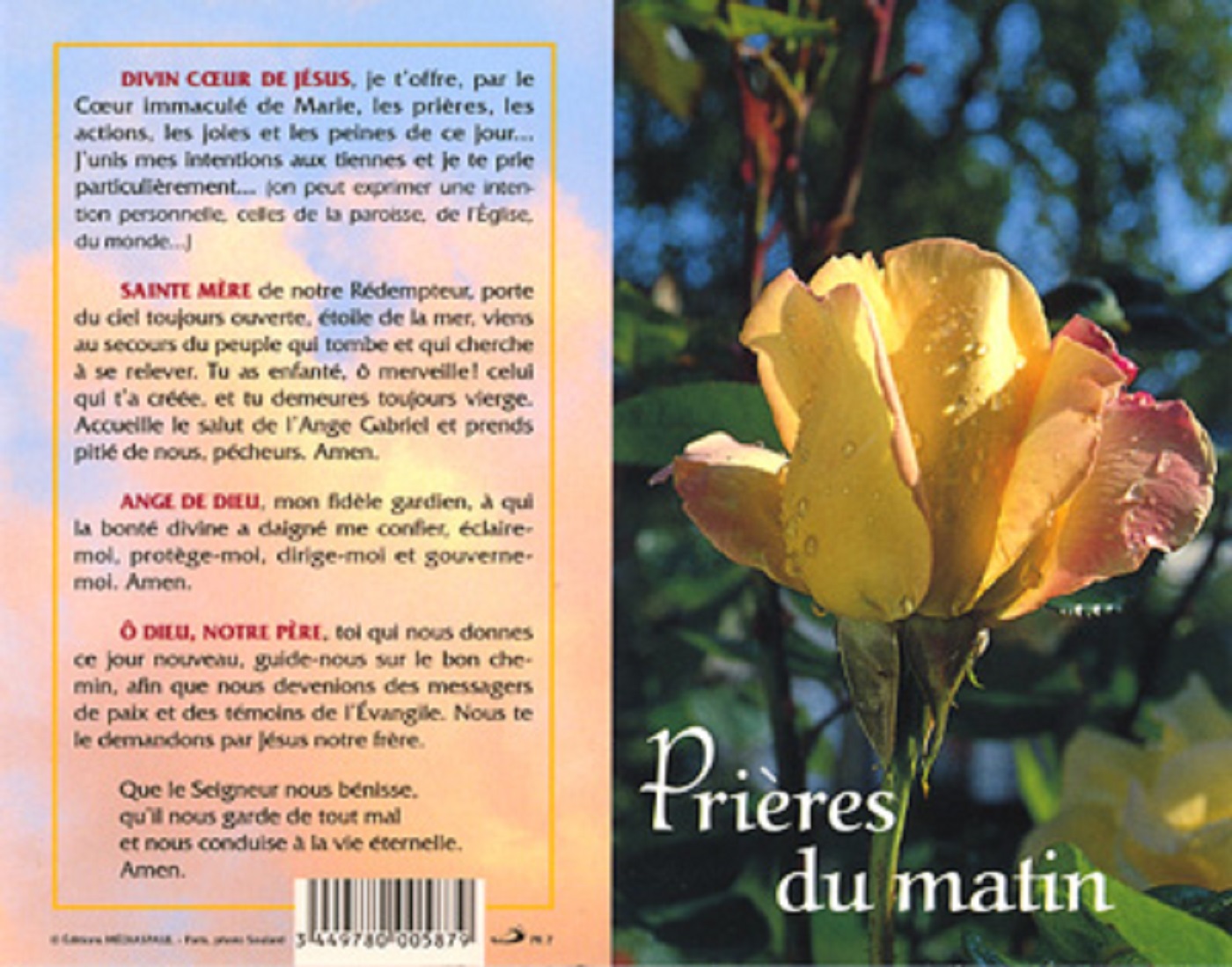 PACK PRIERES DU MATIN PR07 10EX