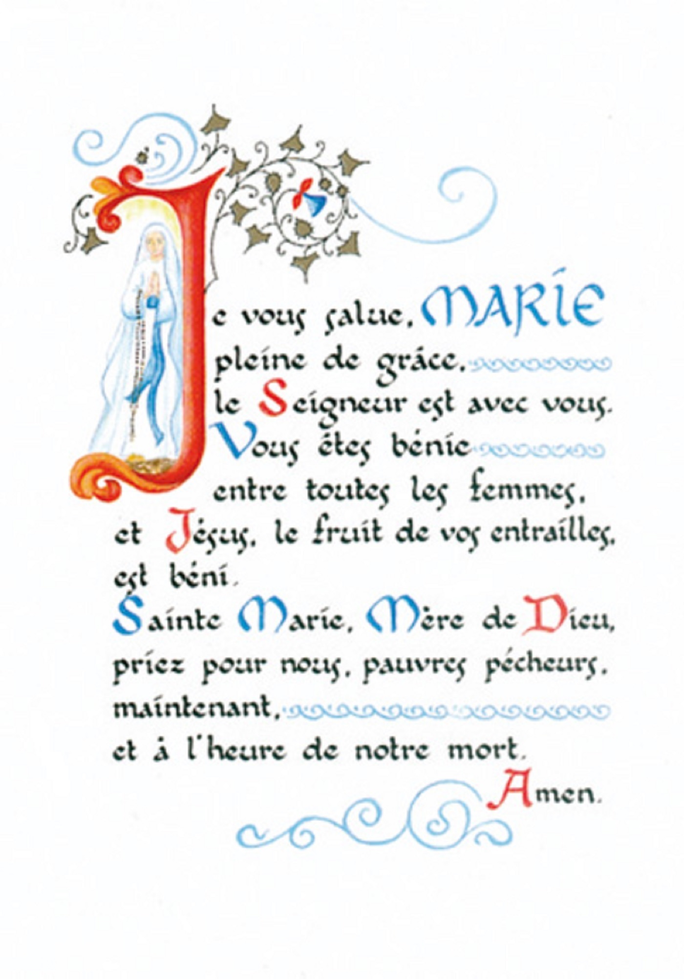 PACK JE VOUS SALUE MARIE AN004 20EX