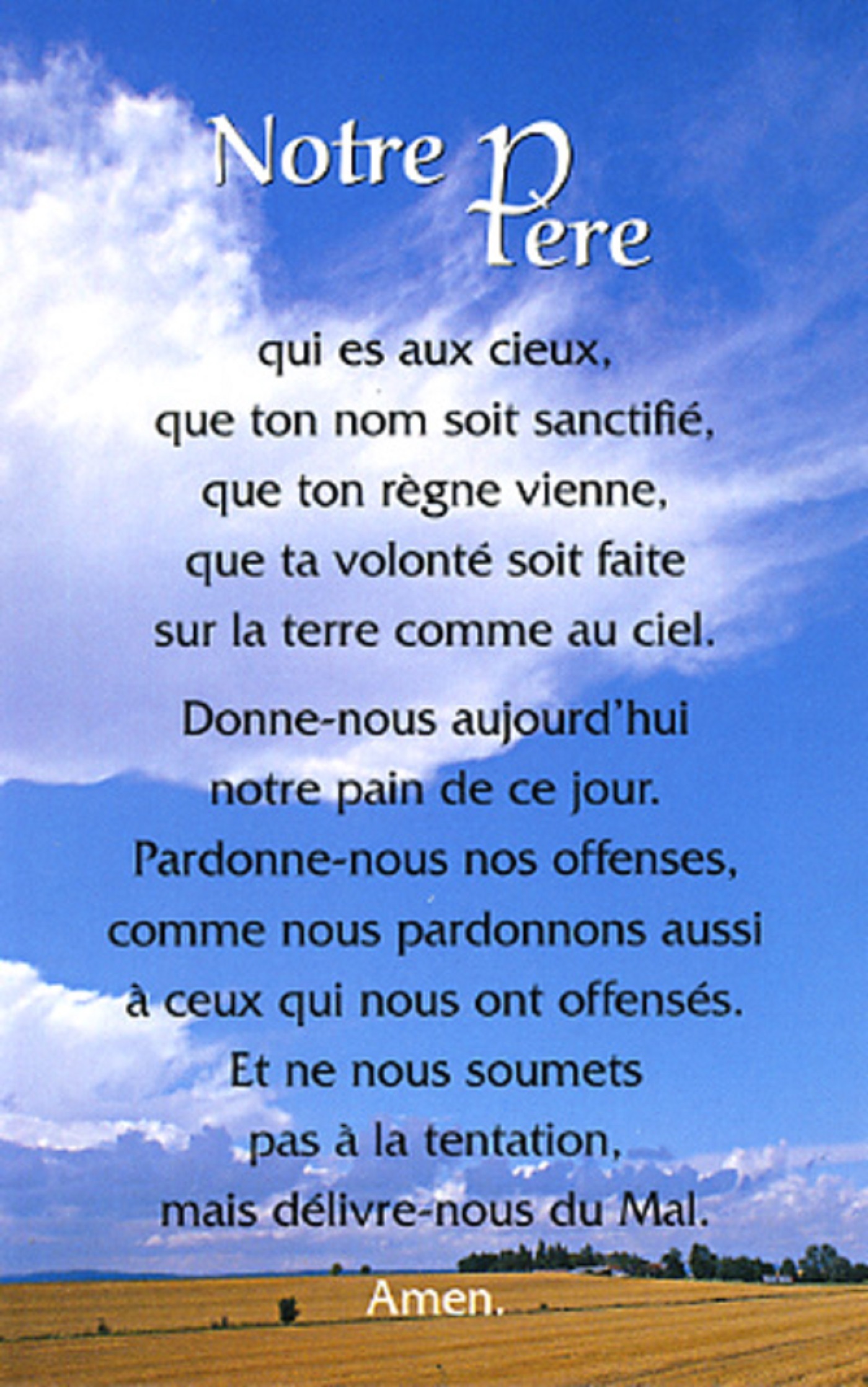 PACK NOTRE PERE  PR24 10EX