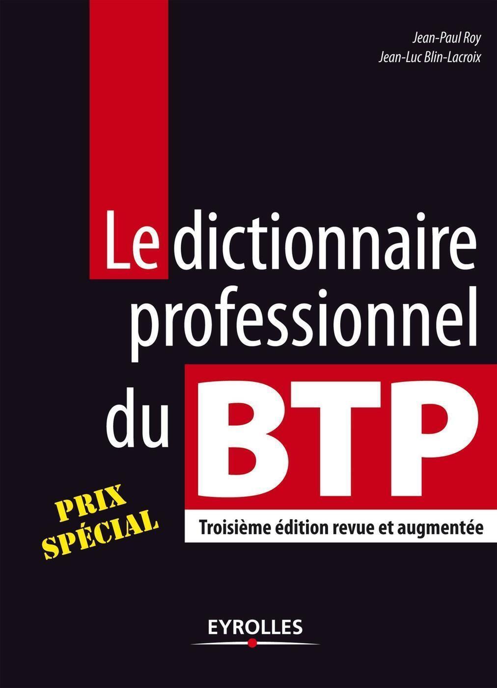 Le dictionnaire professionnel du BTP