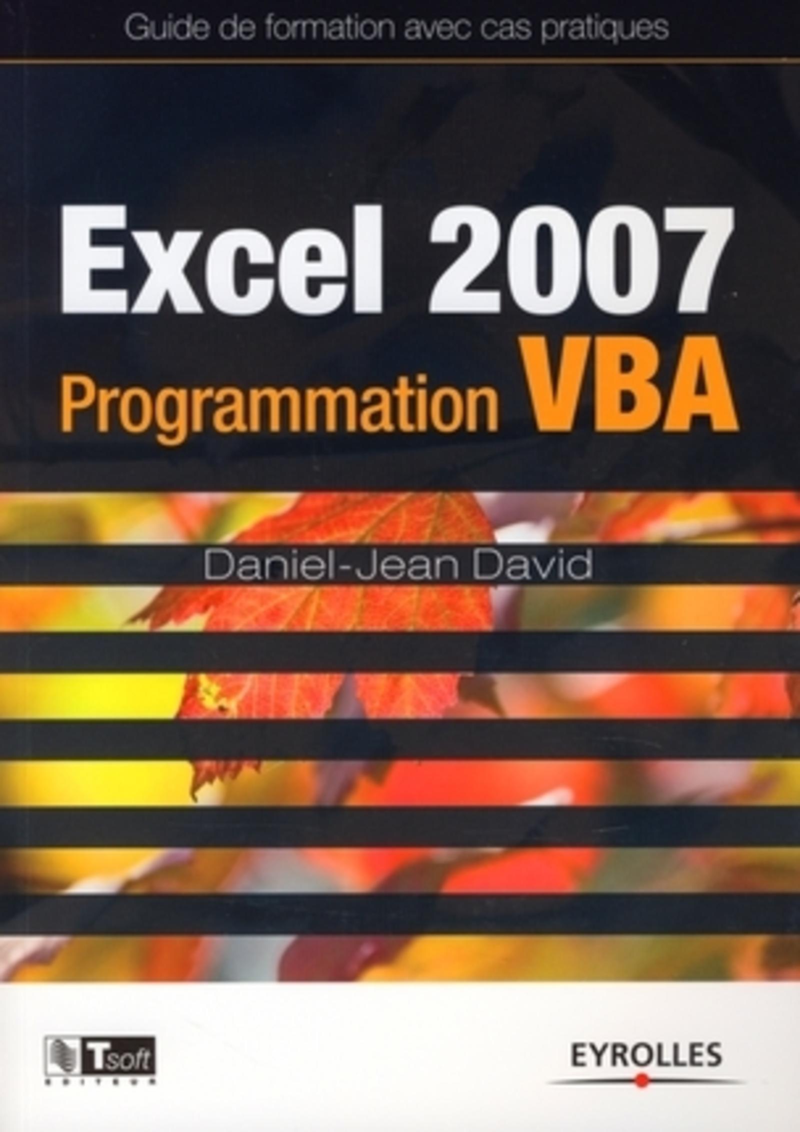 Excel 2007 - Programmation VBA