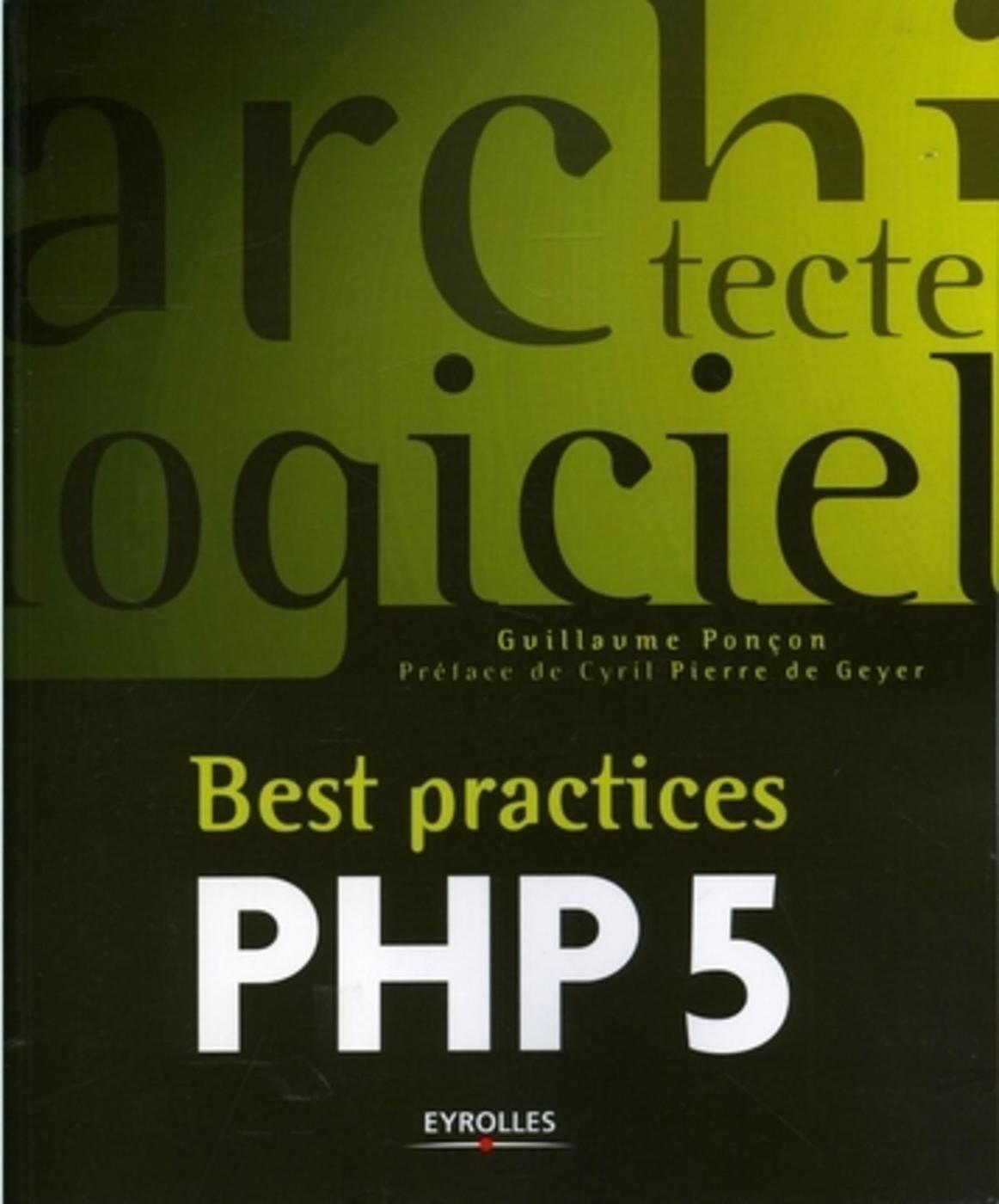 Best practices PHP 5