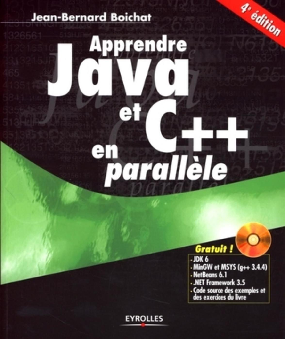 Apprendre Java et C++ en parallèle