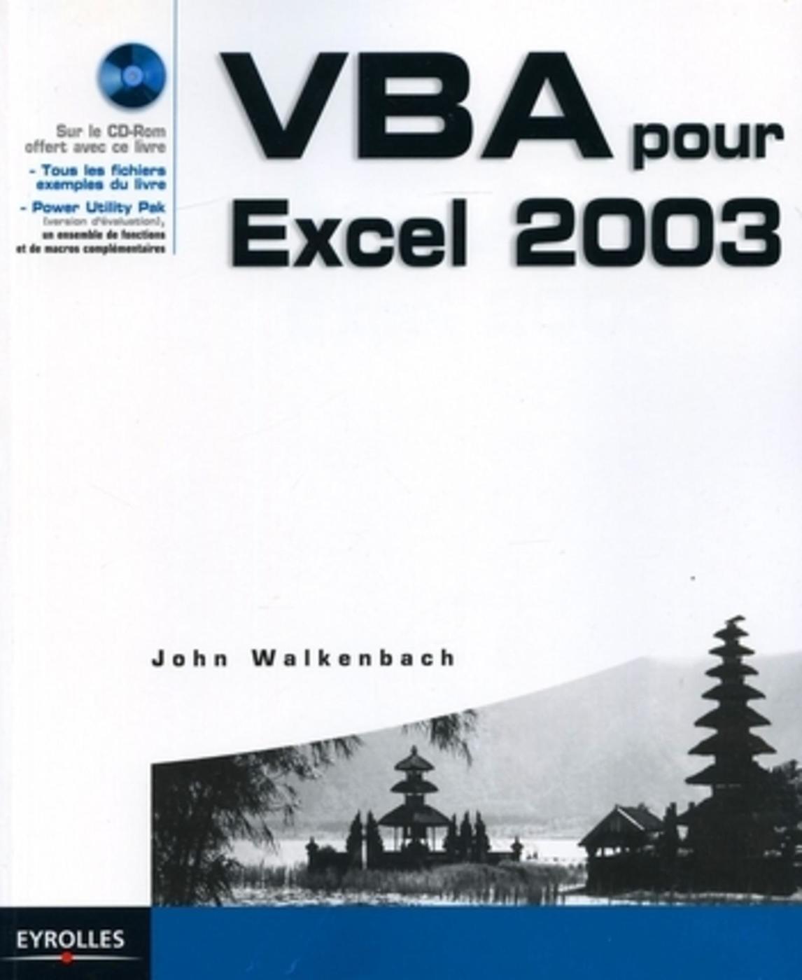 VBA pour Excel 2003