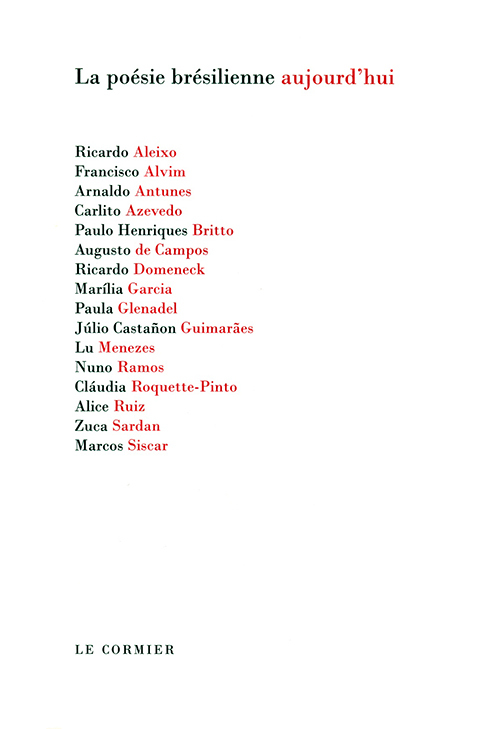 POESIE BRESILIENNE AUJOURD'HUI