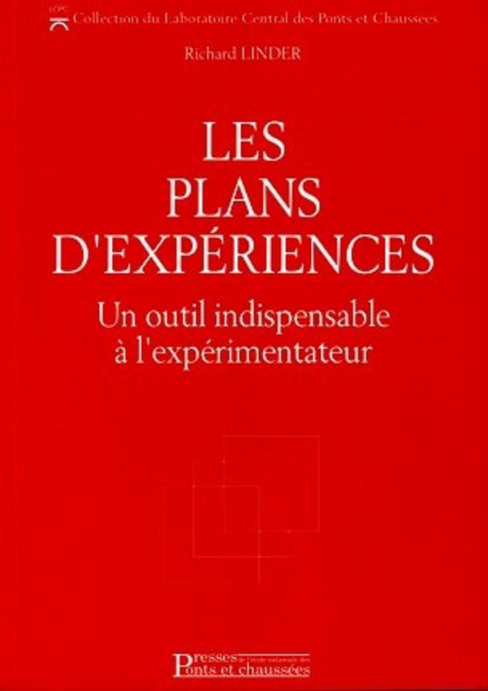 Les plans d'expériences