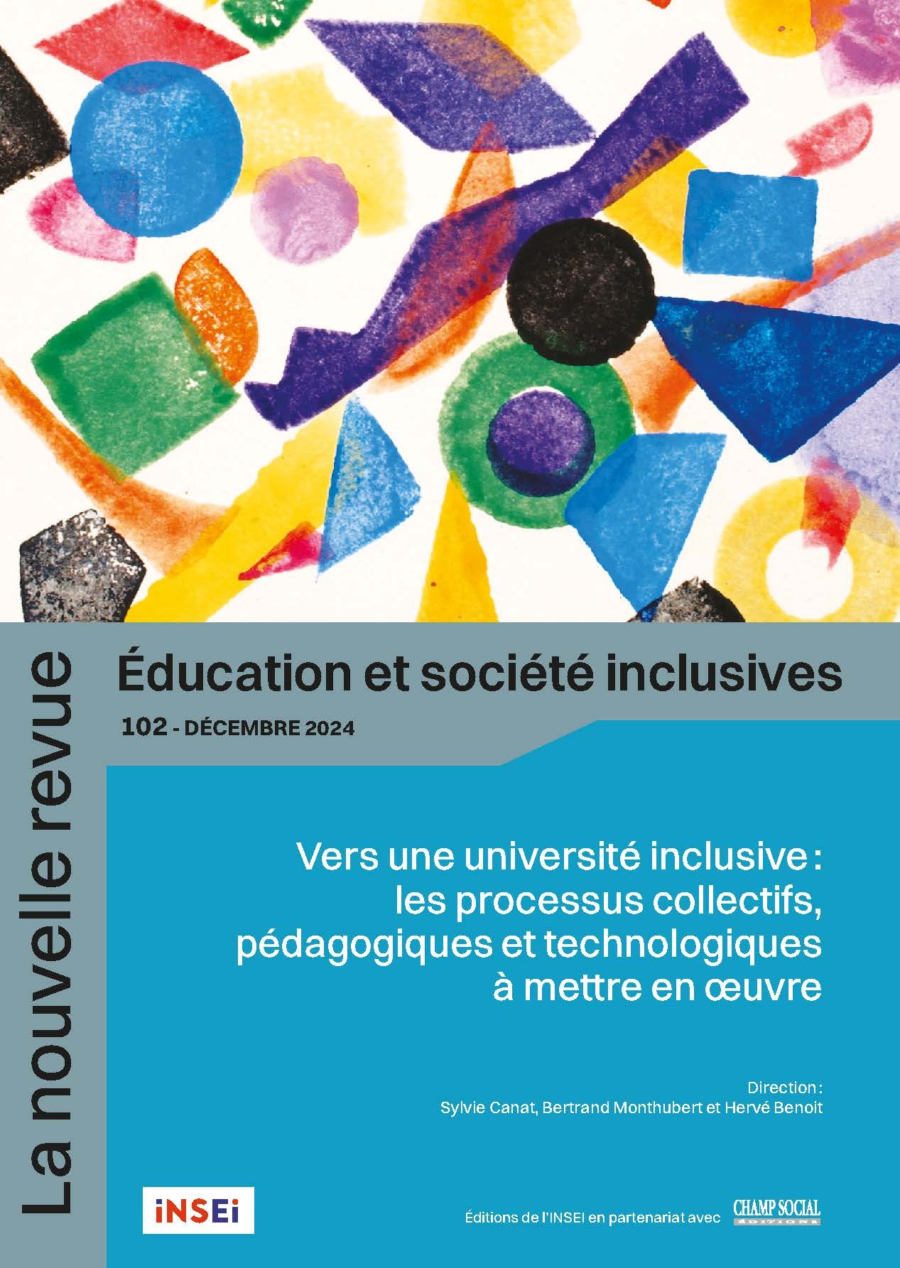 NR-ESi n° 102 : Vers une université inclusive : les processus collectifs, pédagogiques et technologiques à mettre en oeuvre