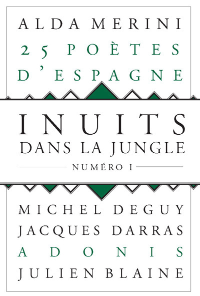 Inuits dans la jungle - numéro 1 25 poètes d'Espagne