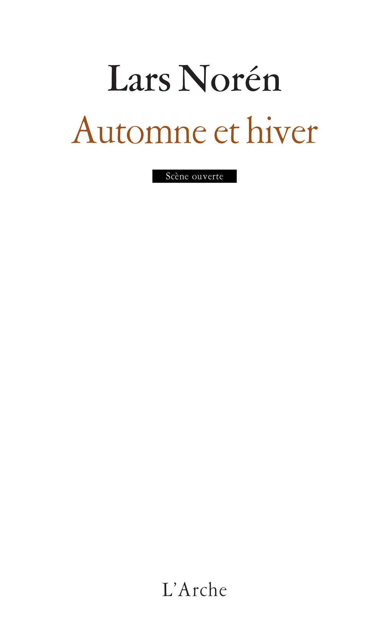 Automne et hiver