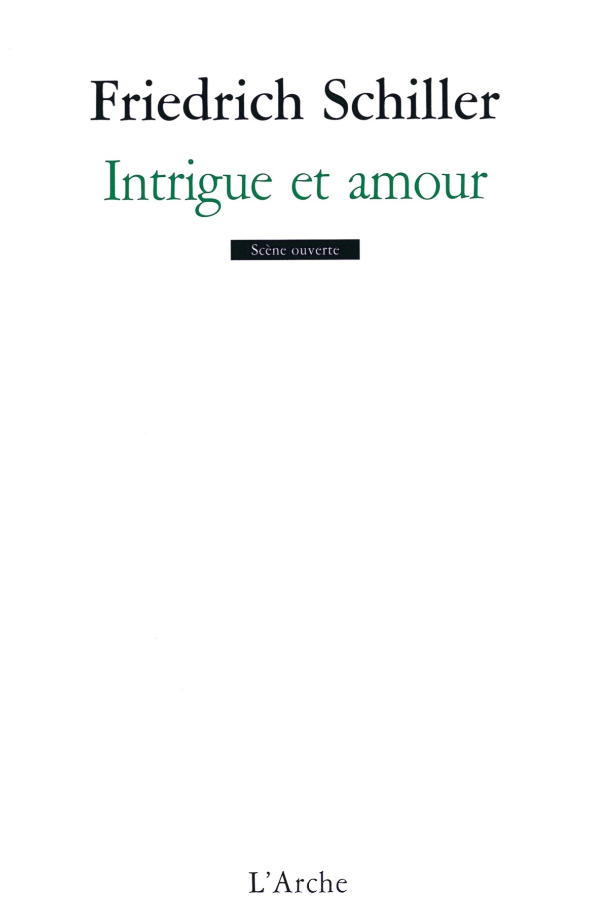 Intrigue et amour