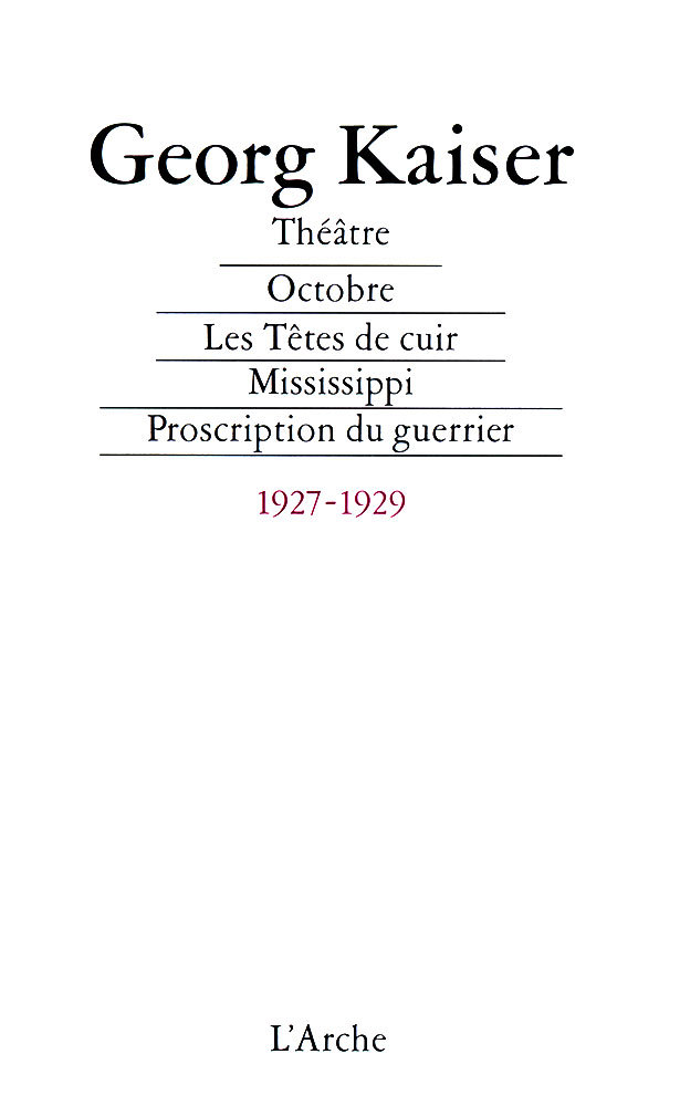 Théâtre Tome 2: 1927-1929