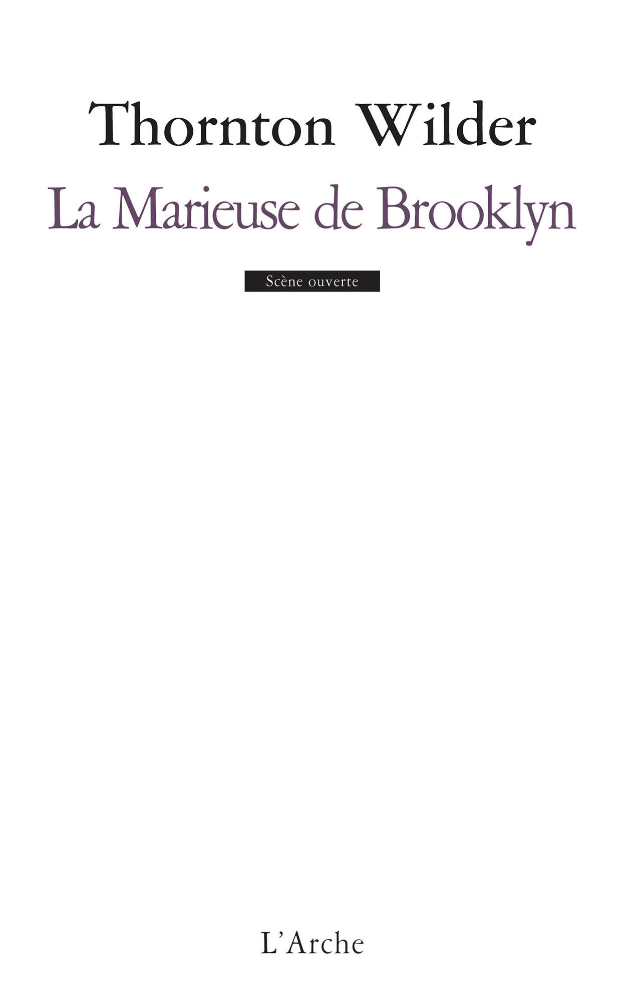 La Marieuse de Brooklyn