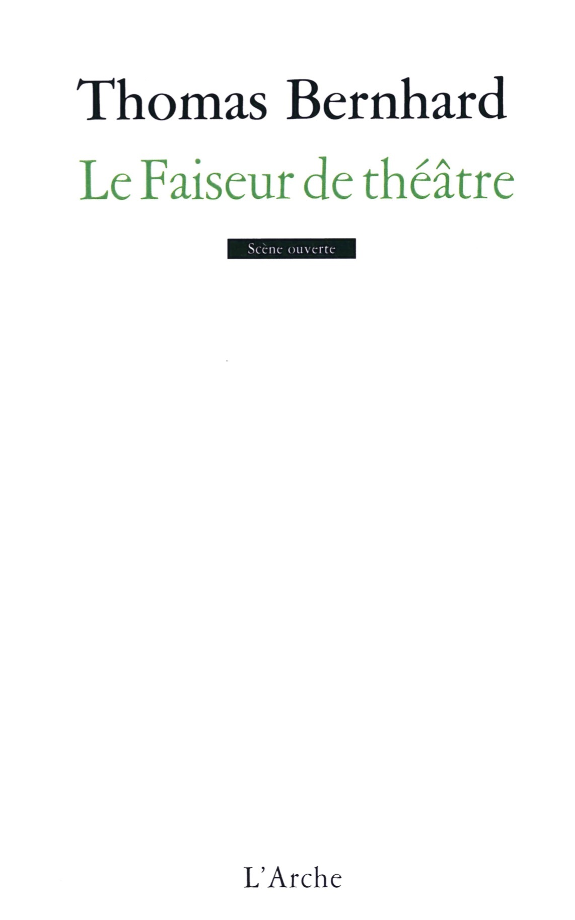 Le Faiseur de théâtre