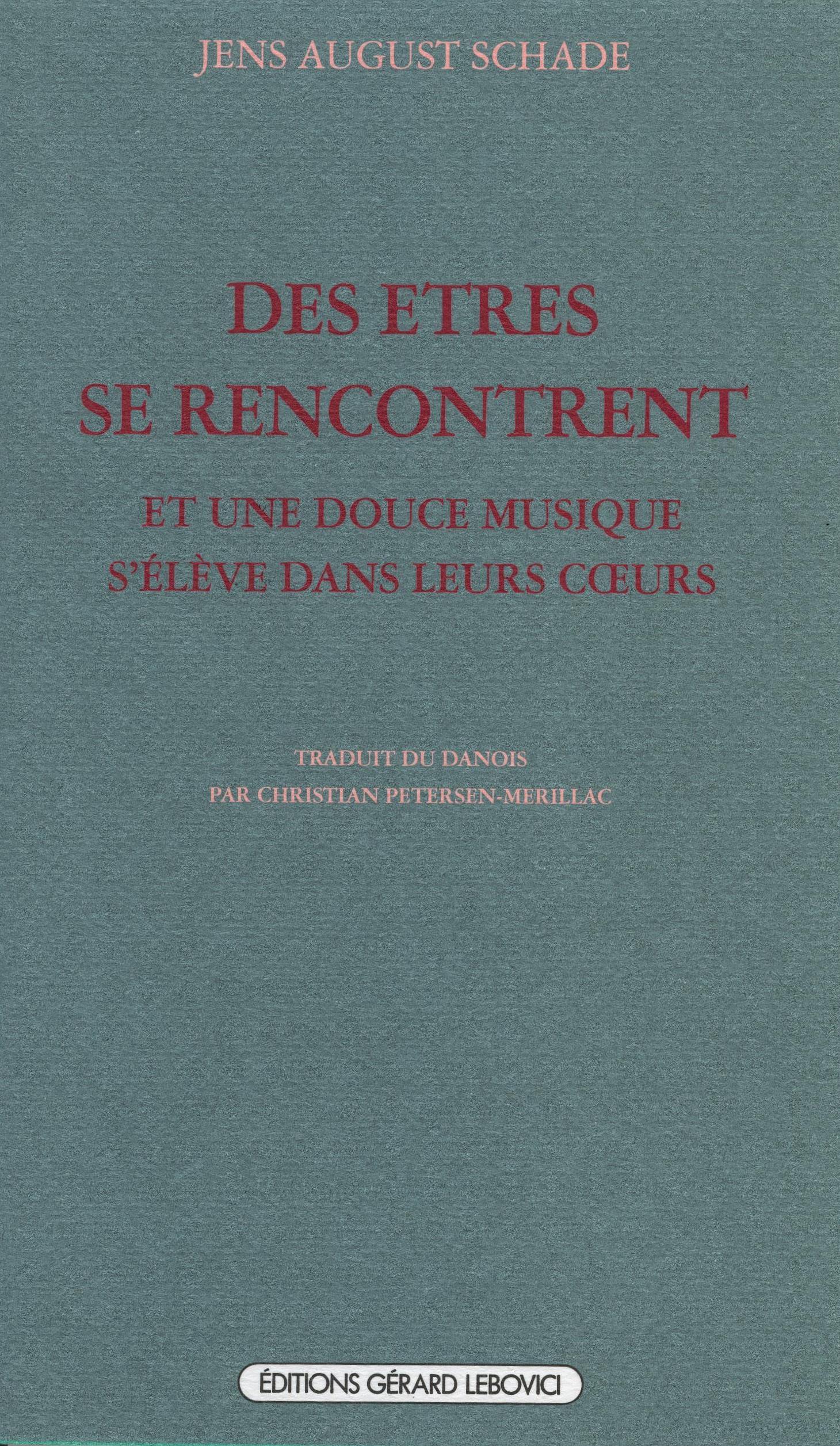 Des êtres se rencontrent et une douce musique s'élève dans leurs coeurs