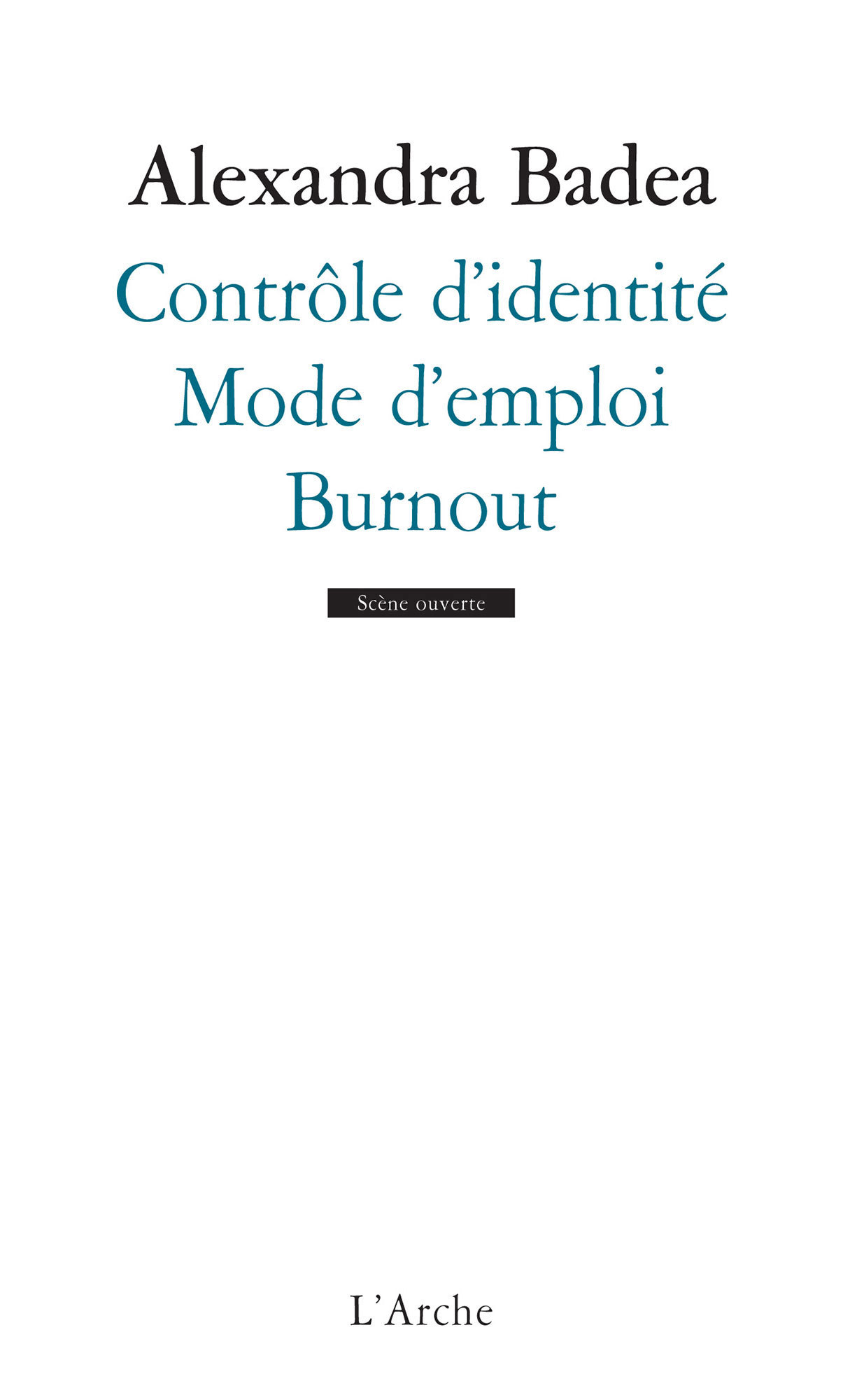 Contrôle d’identité / Mode d’emploi / Burnout