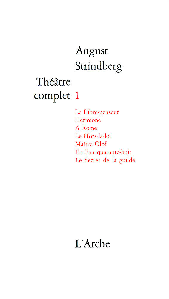 Théâtre T1 Strindberg